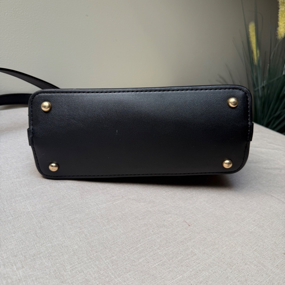 Nanette Lepore Black Valle Convertible Satchel Never Used - Picture 7 of 11
